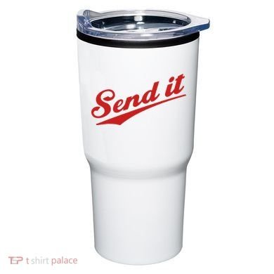 Sent It Red Logo Tumbler