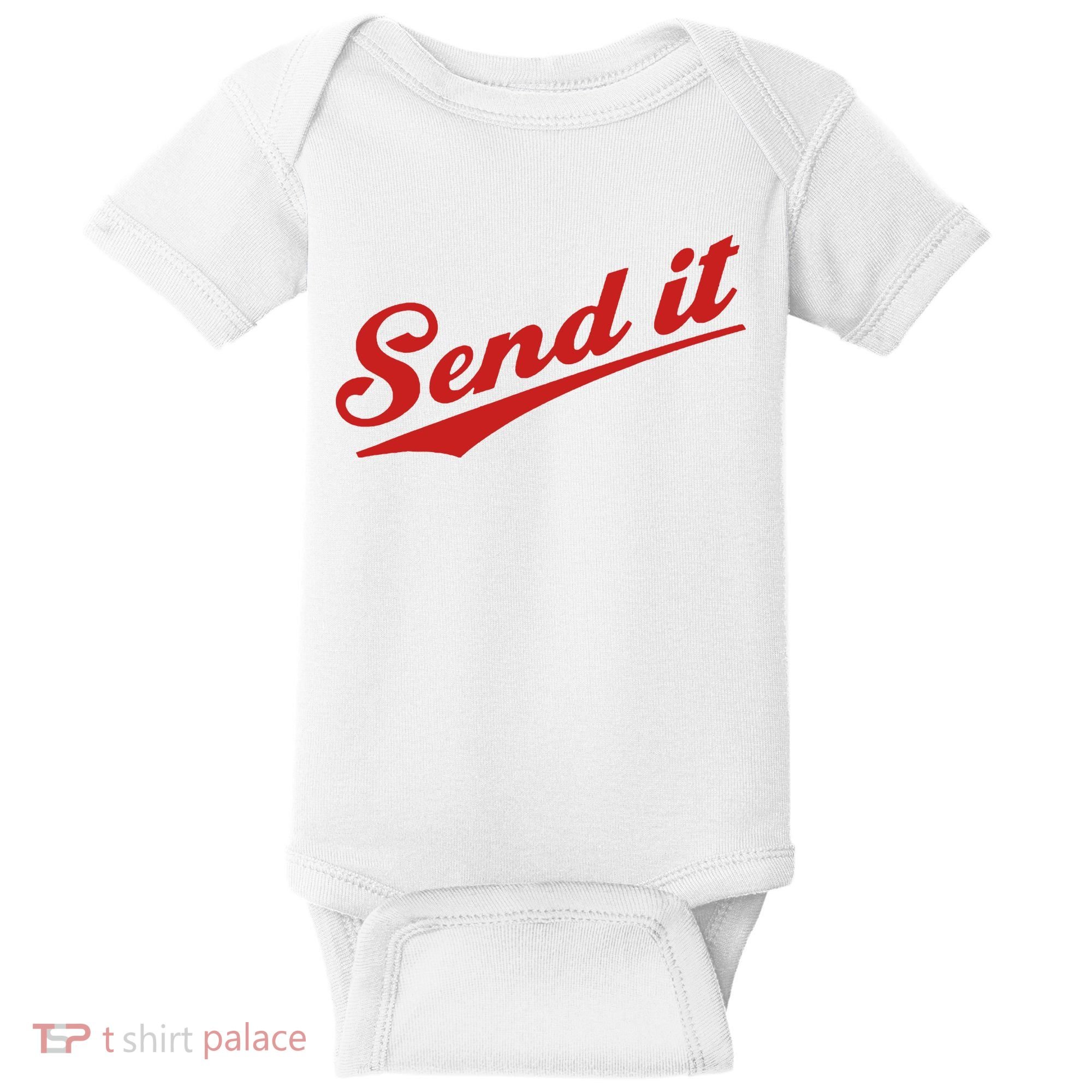 Sent It Red Logo Baby Bodysuit
