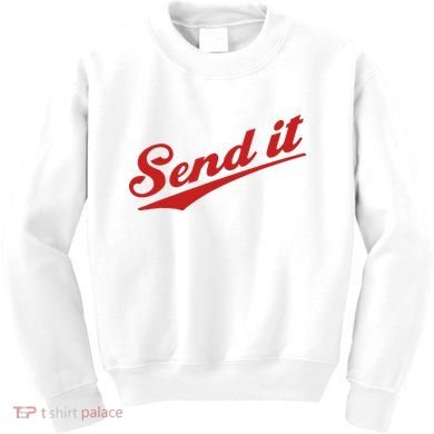 Sent It Red Logo Kids Sweatshirt
