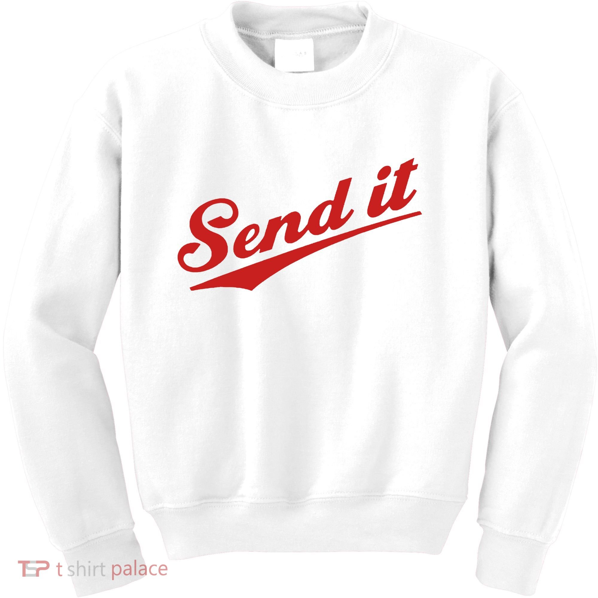 Sent It Red Logo Kids Sweatshirt