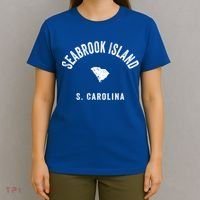 Seabrook Island South Carolina Sc Vintage 70s Athletic Sport Gift T-Shirt thumb 4
