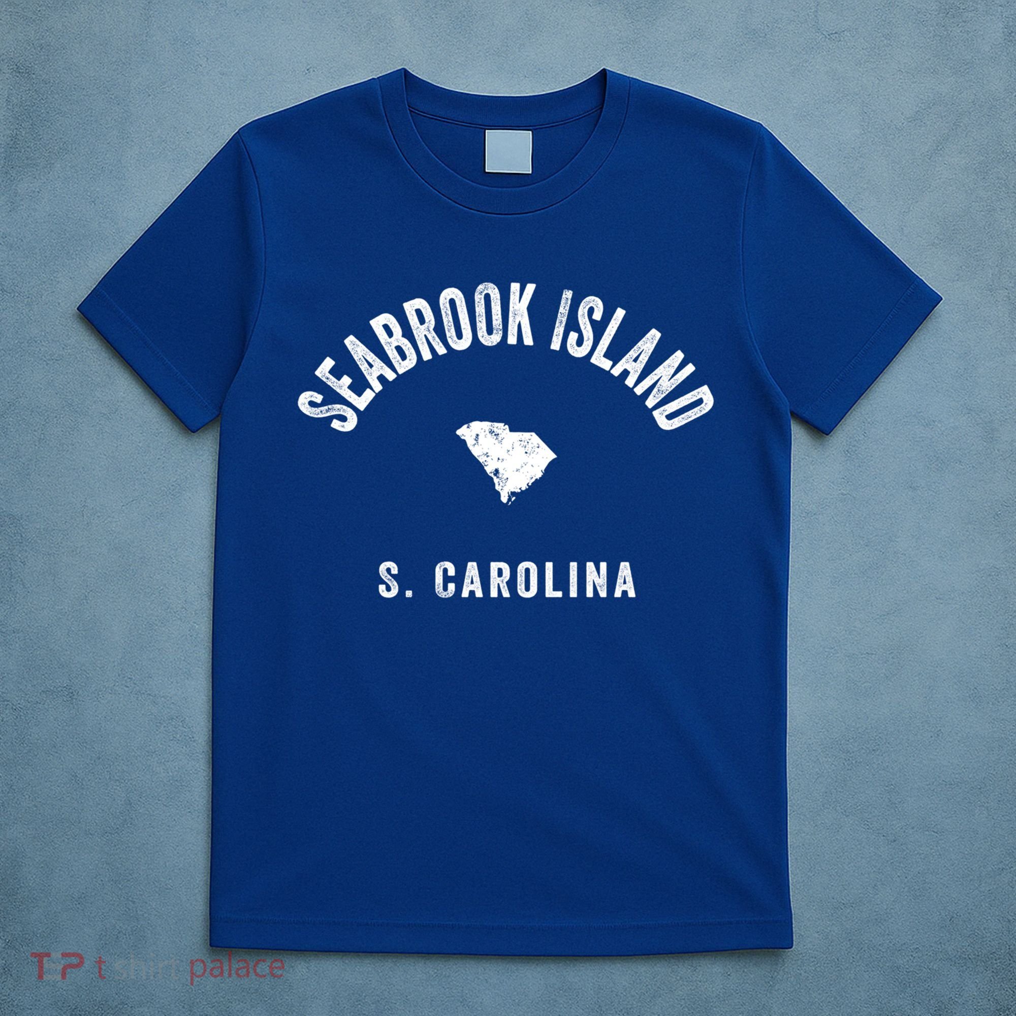 Seabrook Island South Carolina Sc Vintage 70s Athletic Sport Gift T-Shirt