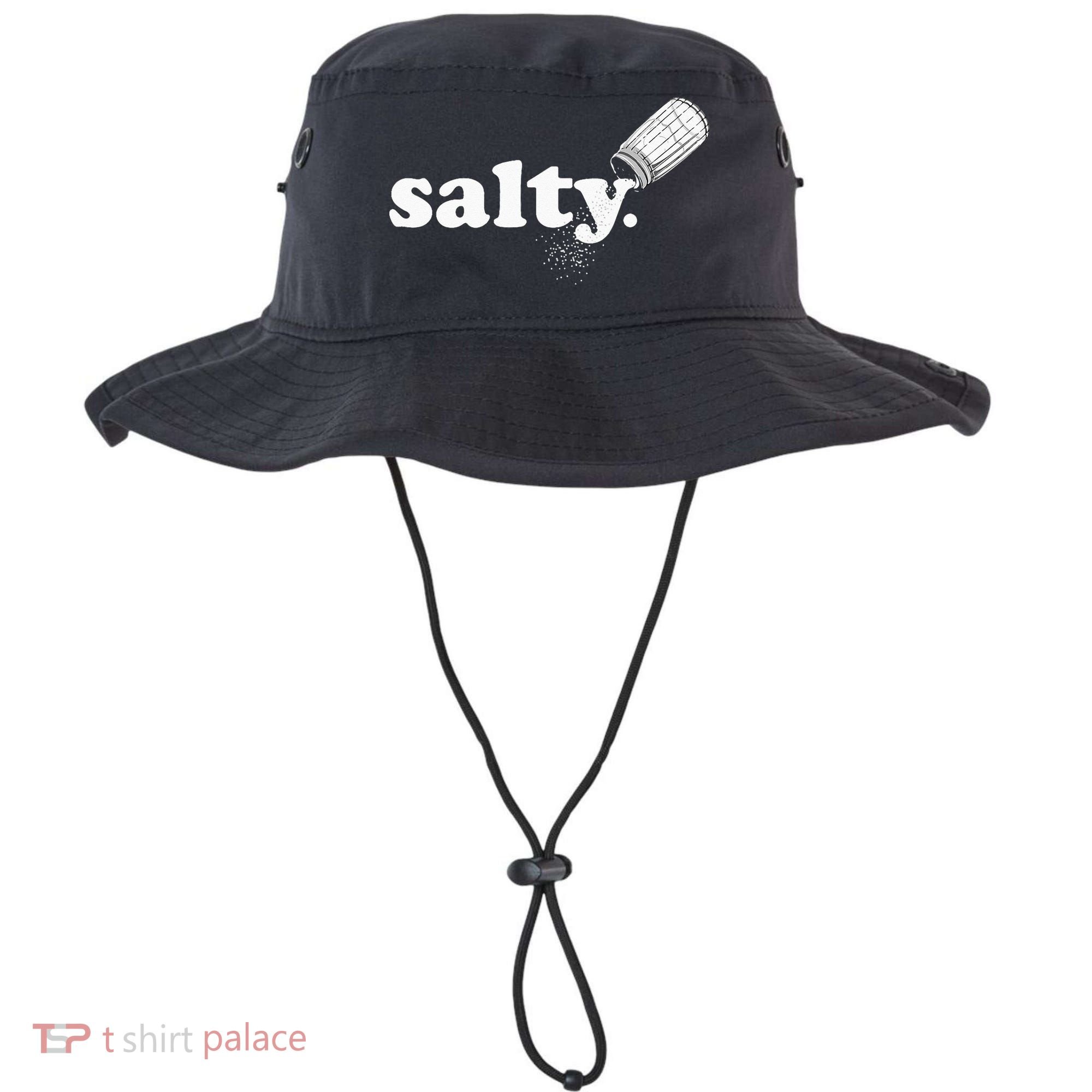 Salty Ironic Sarcastic Cool Funny Gamer Chef Trendy Bucket Hat