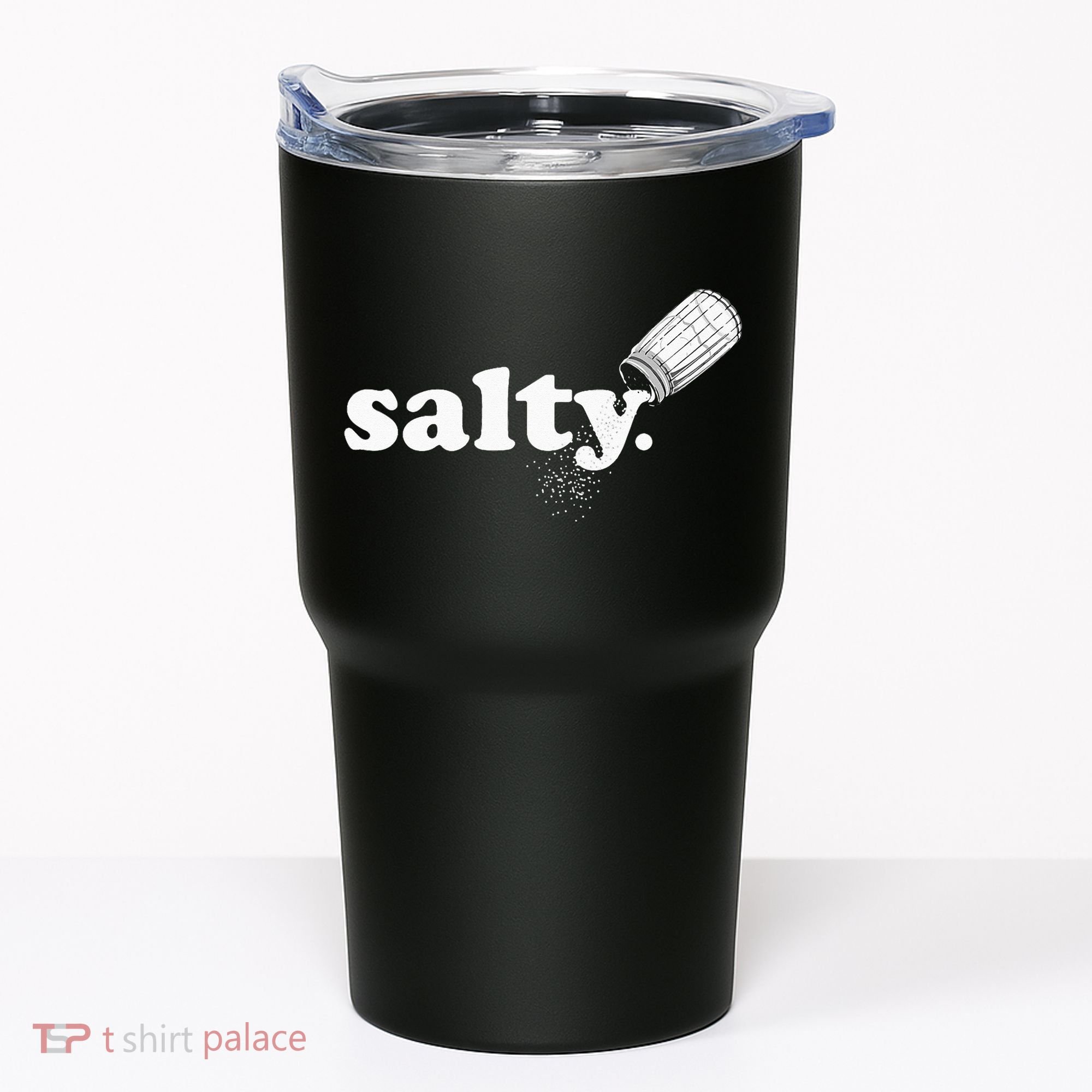 Salty Ironic Sarcastic Cool Funny Gamer Chef Trendy Tumbler