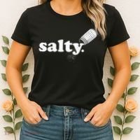 Salty Ironic Sarcastic Cool Funny Gamer Chef Trendy Women's T-Shirt thumb 2
