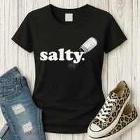 Salty Ironic Sarcastic Cool Funny Gamer Chef Trendy Women's T-Shirt thumb 3