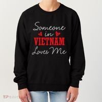 Someone In Switzerland Loves Me Relationship Couple Great Gift Women's Sweatshirt thumb 0