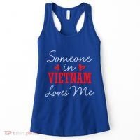 Someone In Switzerland Loves Me Relationship Couple Great Gift Women's Tank Top thumb 0