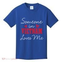Someone In Switzerland Loves Me Relationship Couple Great Gift Kids T-Shirt thumb 0