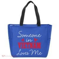 Someone In Switzerland Loves Me Relationship Couple Great Gift Tote Bag thumb 0