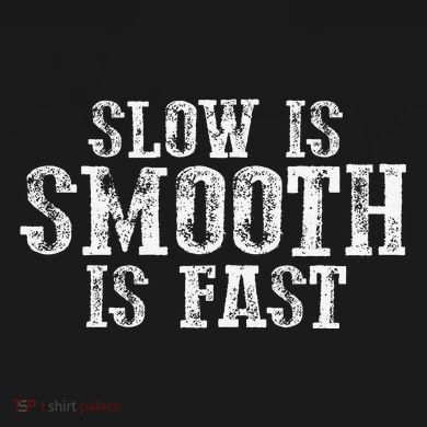 Slow Is Smooth Is Faster Precise Deliberate Controlled Cropped Pullover Crew