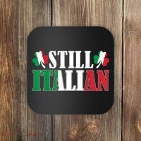 Still Italian Shamrocks St PatrickS Day Coaster thumb 0