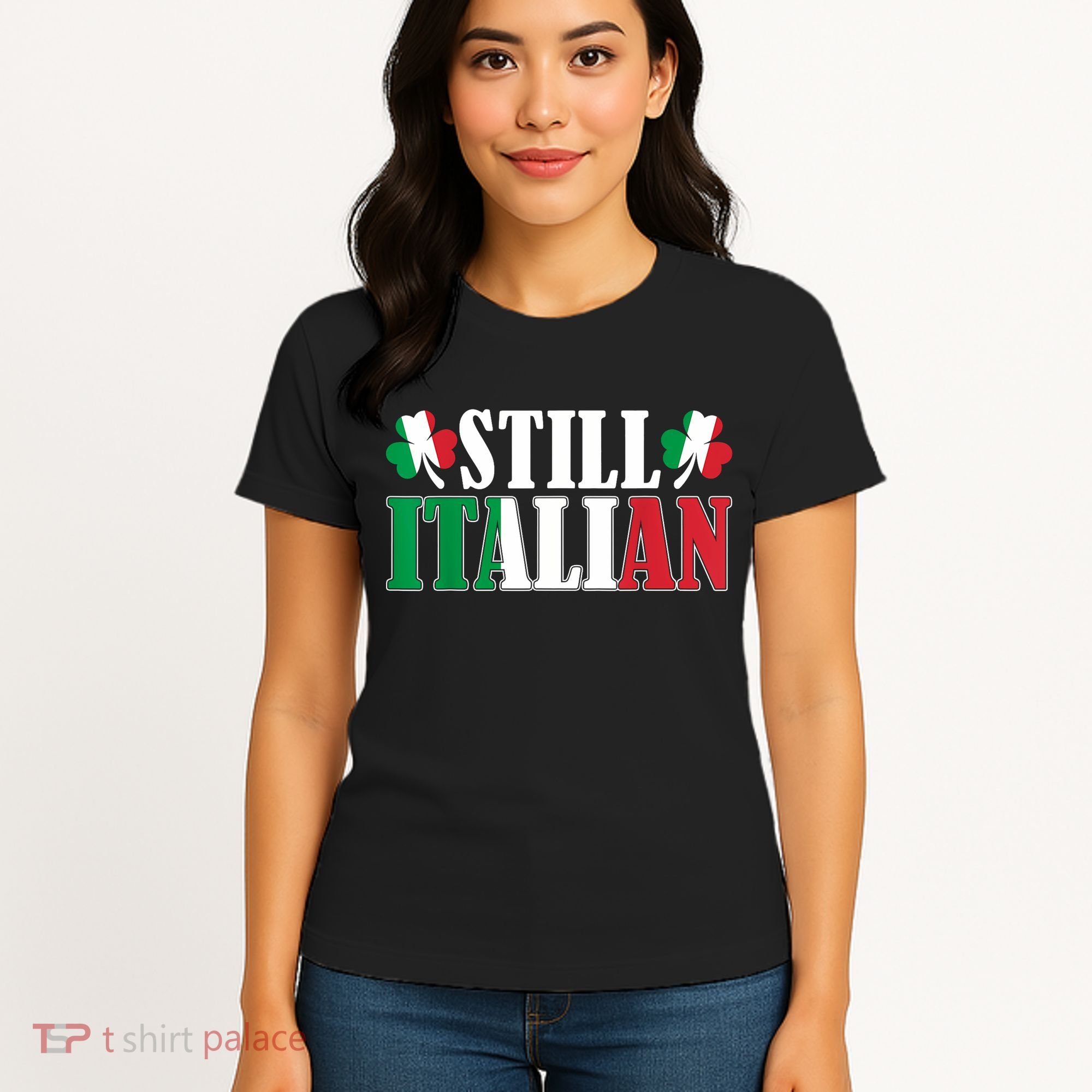 Still Italian Shamrocks St PatrickS Day Women's T-Shirt
