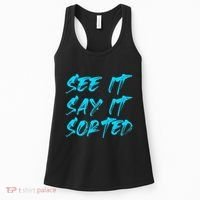 See It Say It Sorted Women's Tank Top thumb 0