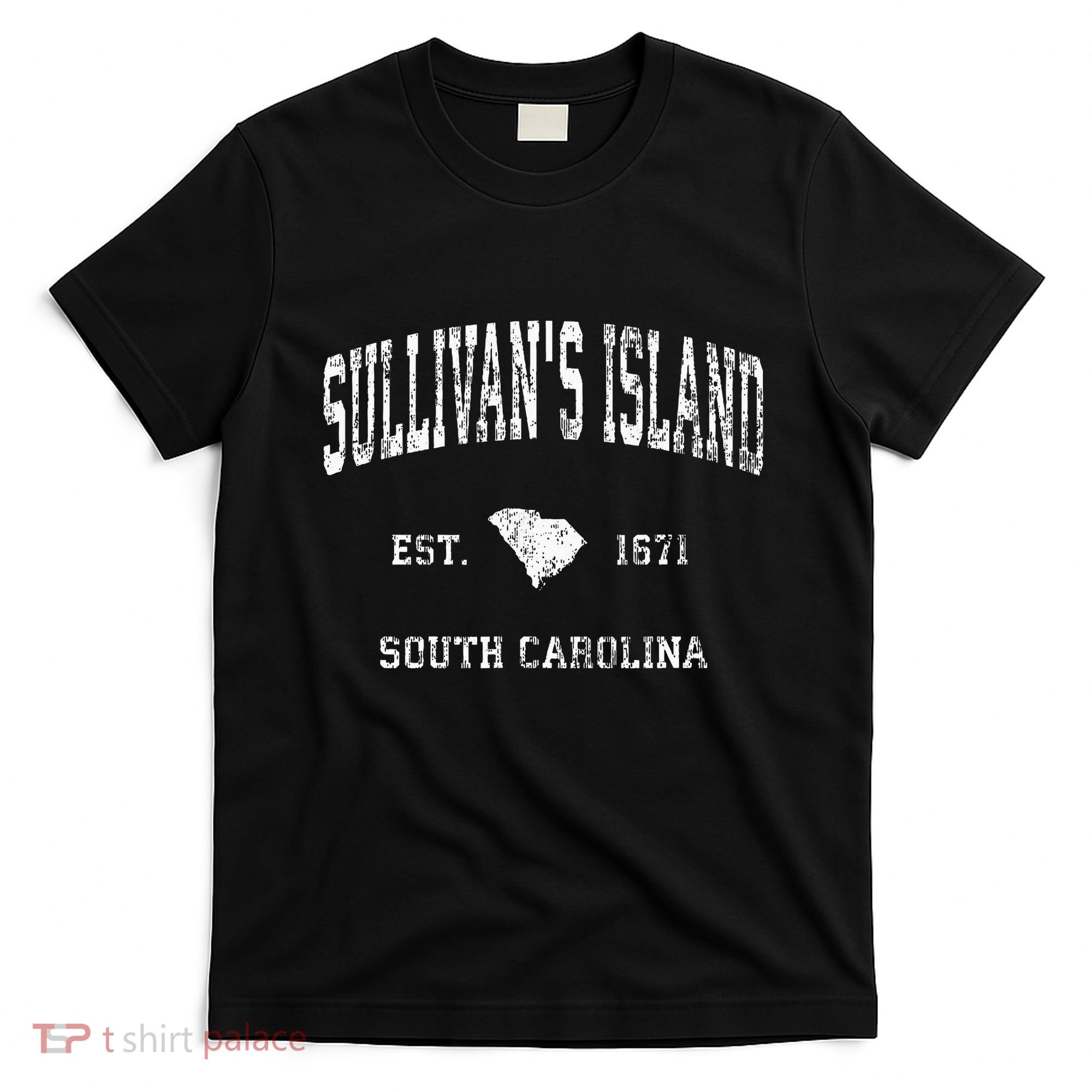 SullivanS Island South Carolina Sc Vintage Athletic Sports T-Shirt