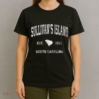 SullivanS Island South Carolina Sc Vintage Athletic Sports T-Shirt thumb 4