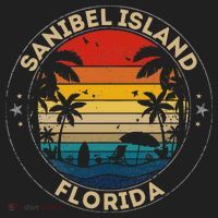 Sanibel Island Souvenir Florida Reminder Women's Sweatshirt thumb 2