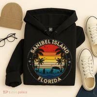 Sanibel Island Souvenir Florida Reminder Hoodie thumb 4