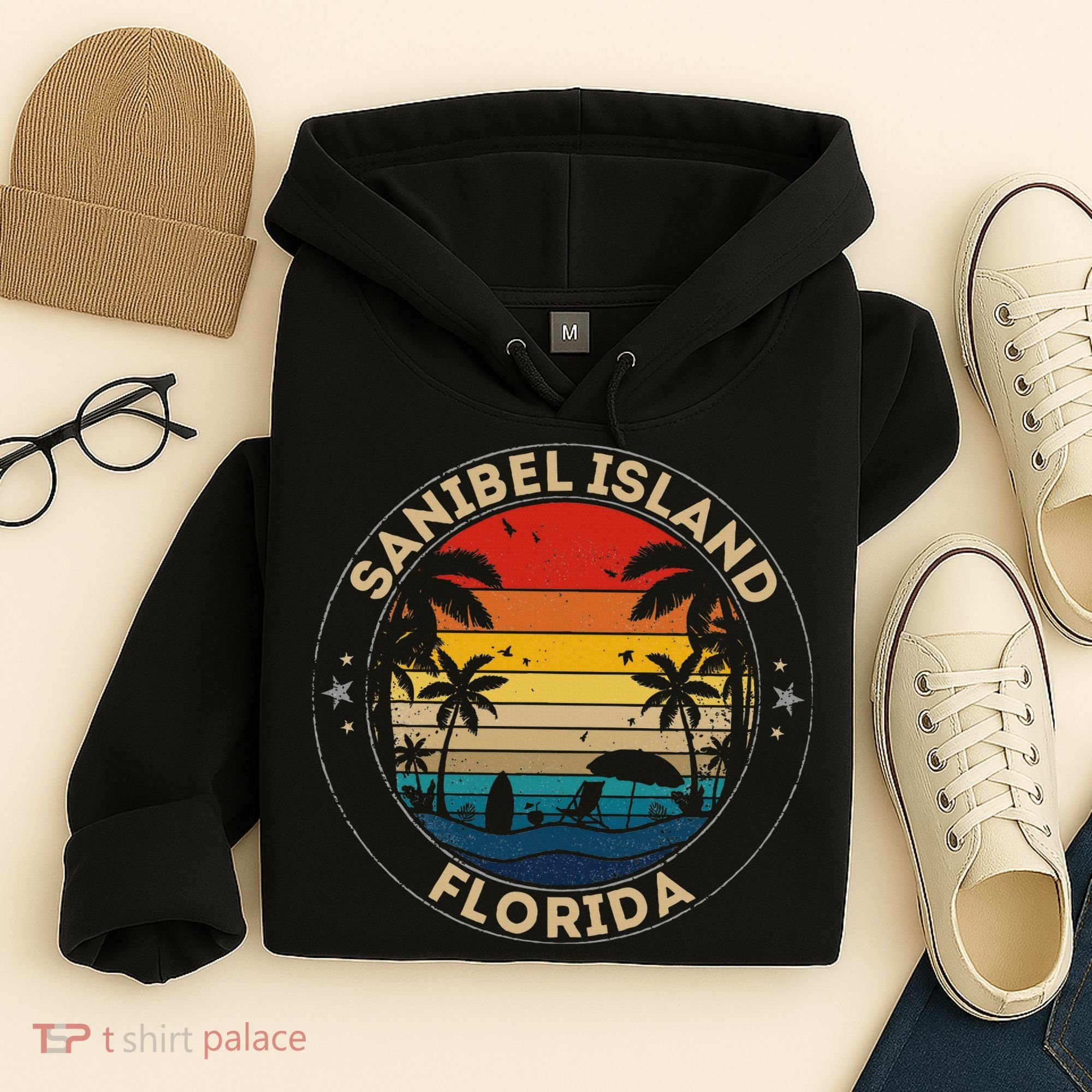 Sanibel Island Souvenir Florida Reminder Hoodie