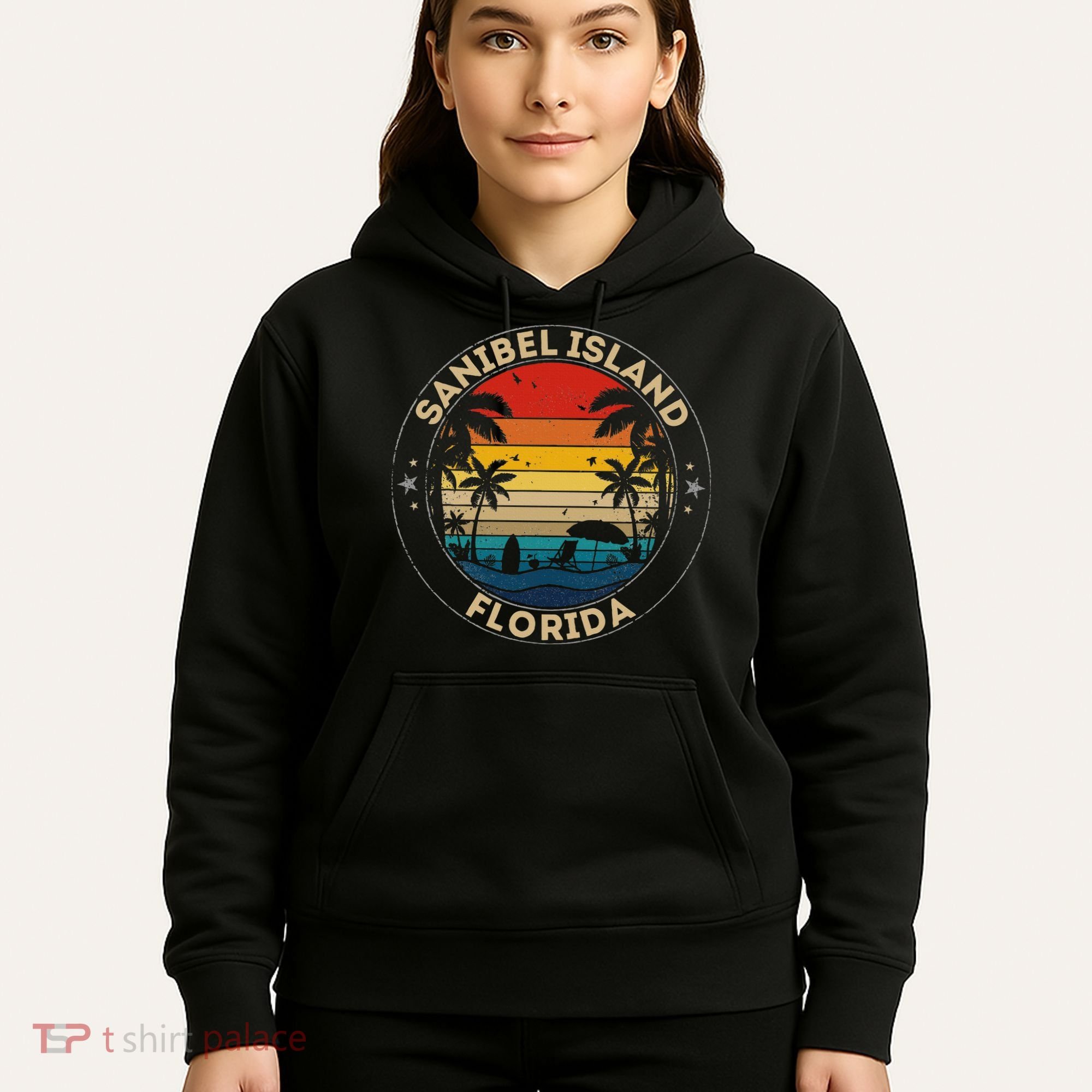 Sanibel Island Souvenir Florida Reminder Hoodie