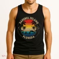 Sanibel Island Souvenir Florida Reminder Tank Top thumb 3