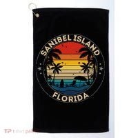 Sanibel Island Souvenir Florida Reminder Golf Towel thumb 0