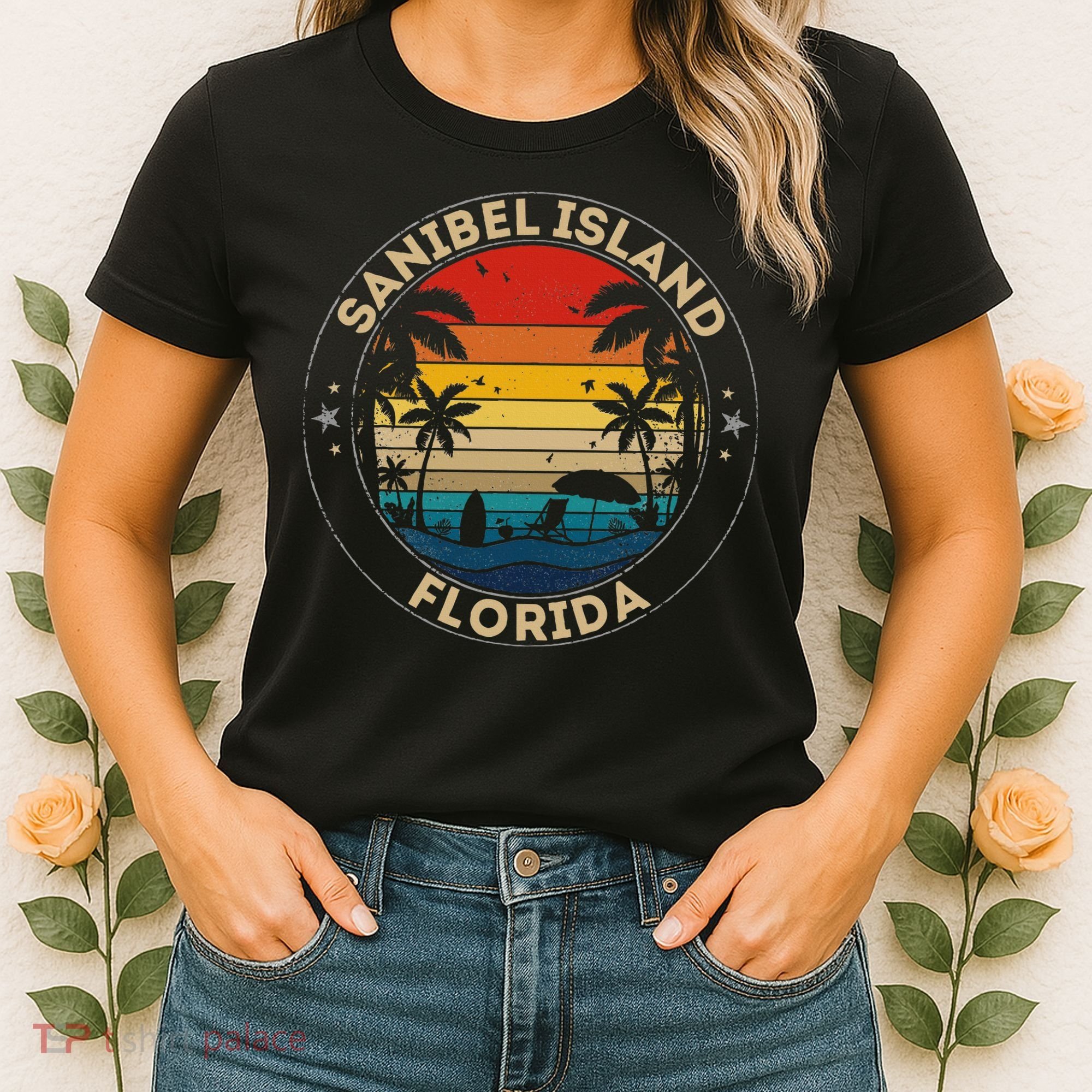 Sanibel Island Souvenir Florida Reminder Women's T-Shirt