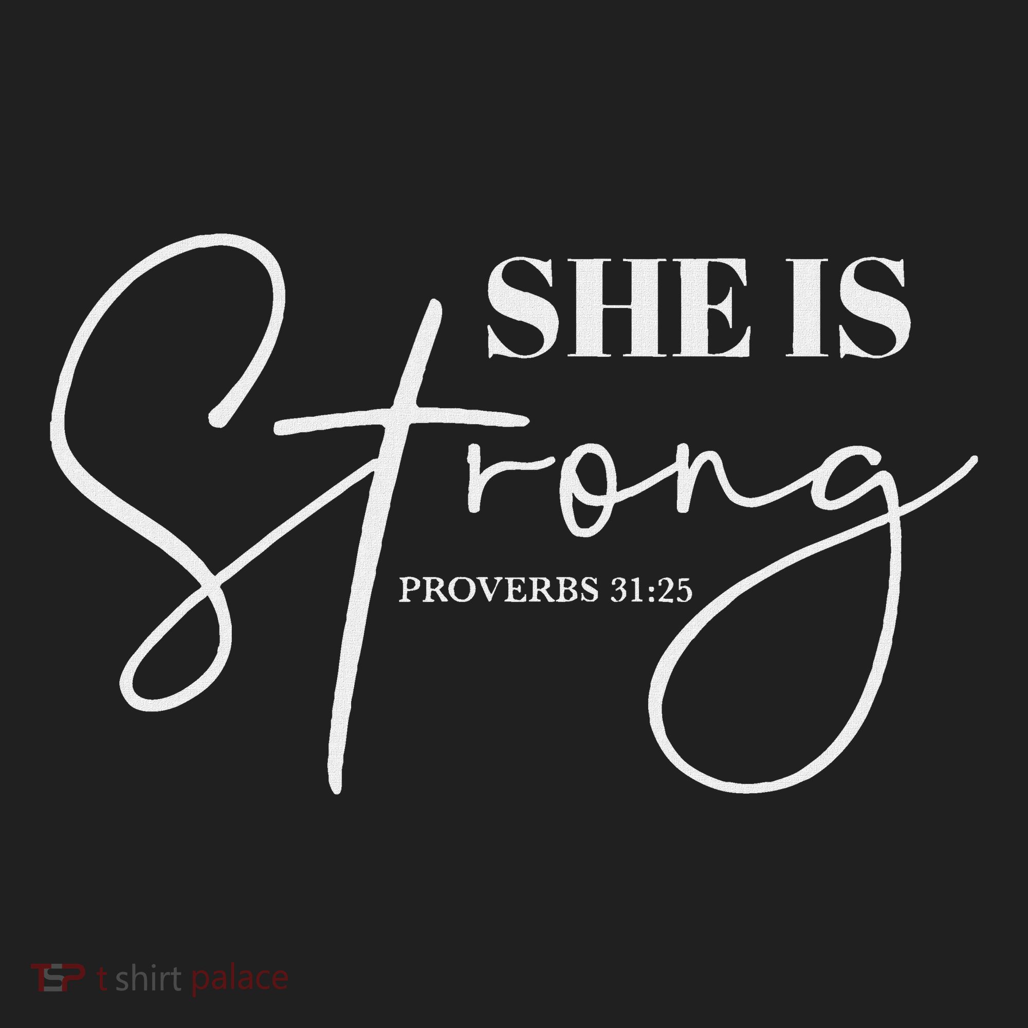 She Is Strong Christian Women Athlete Gym Workout Hat
