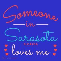 Someone In Sarasota Florida Loves Me Gift Sweatshirt thumb 3