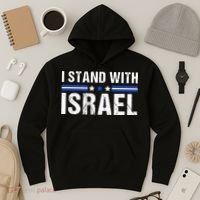 Support I Stand With Israel Hoodie thumb 3