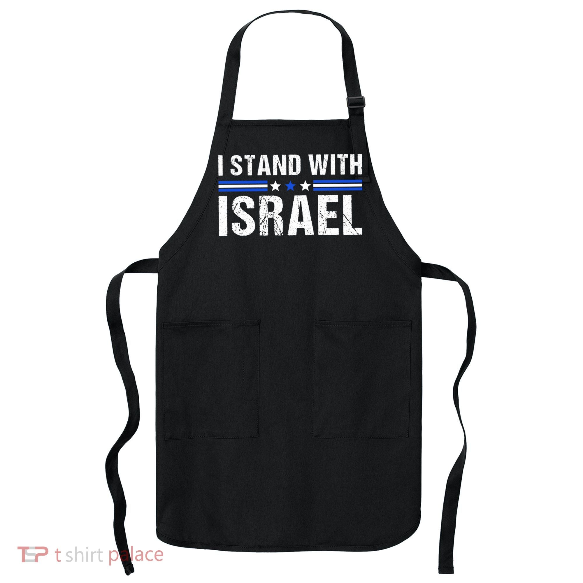 Support I Stand With Israel Apron
