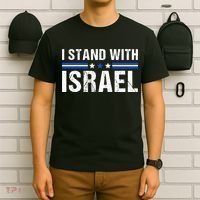 Support I Stand With Israel T-Shirt thumb 6