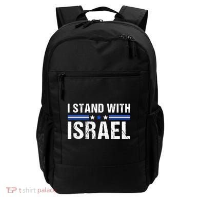 Support I Stand With Israel Backpack