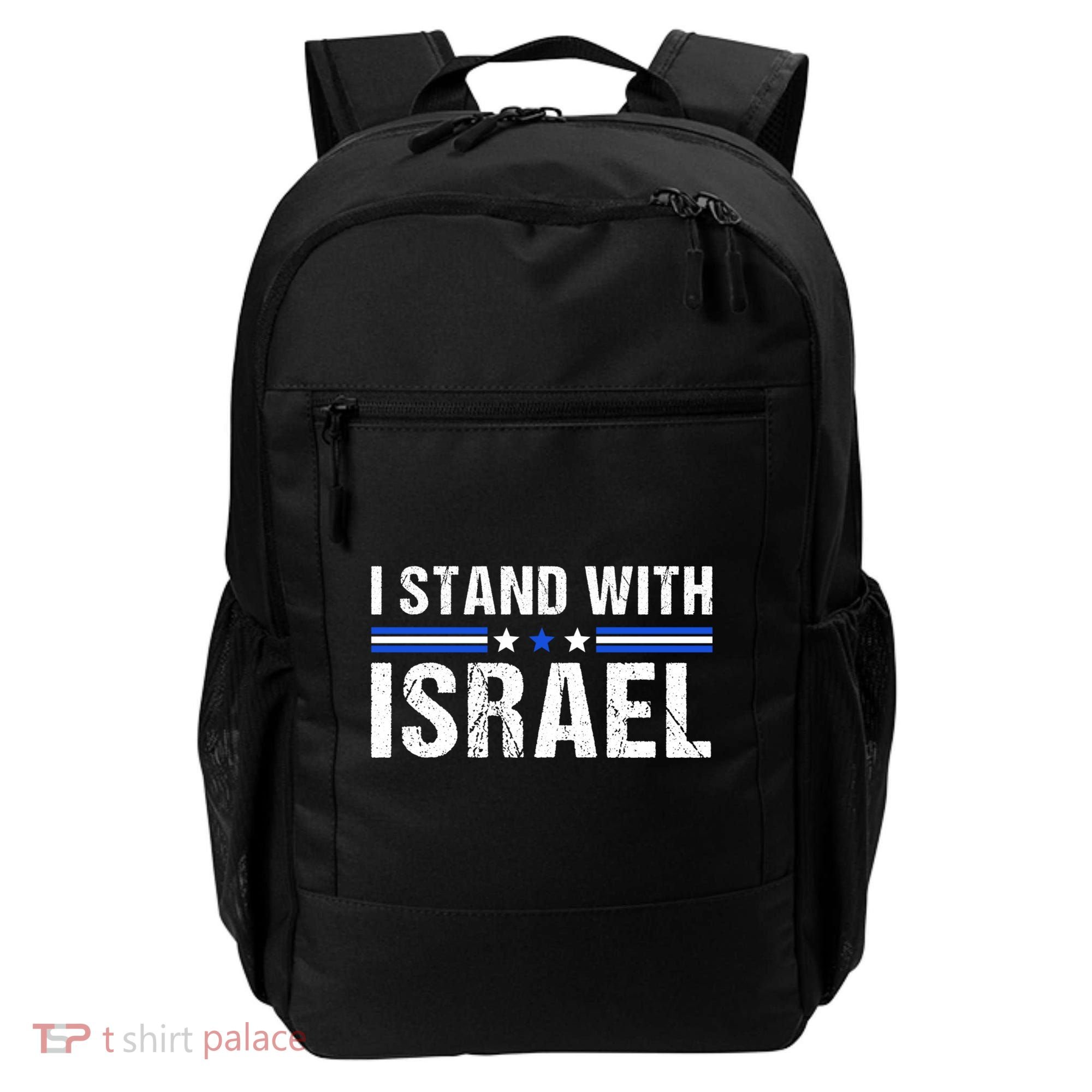 Support I Stand With Israel Backpack