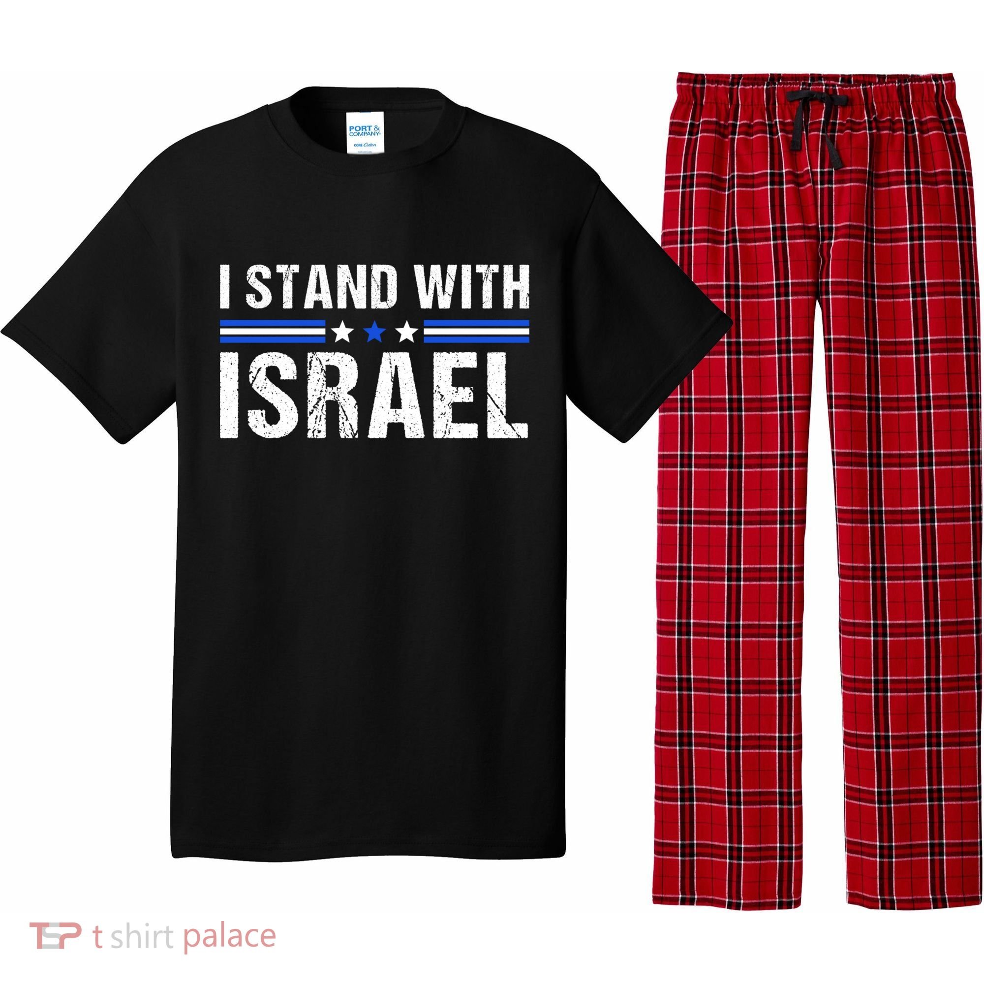 Support I Stand With Israel Pajama Set