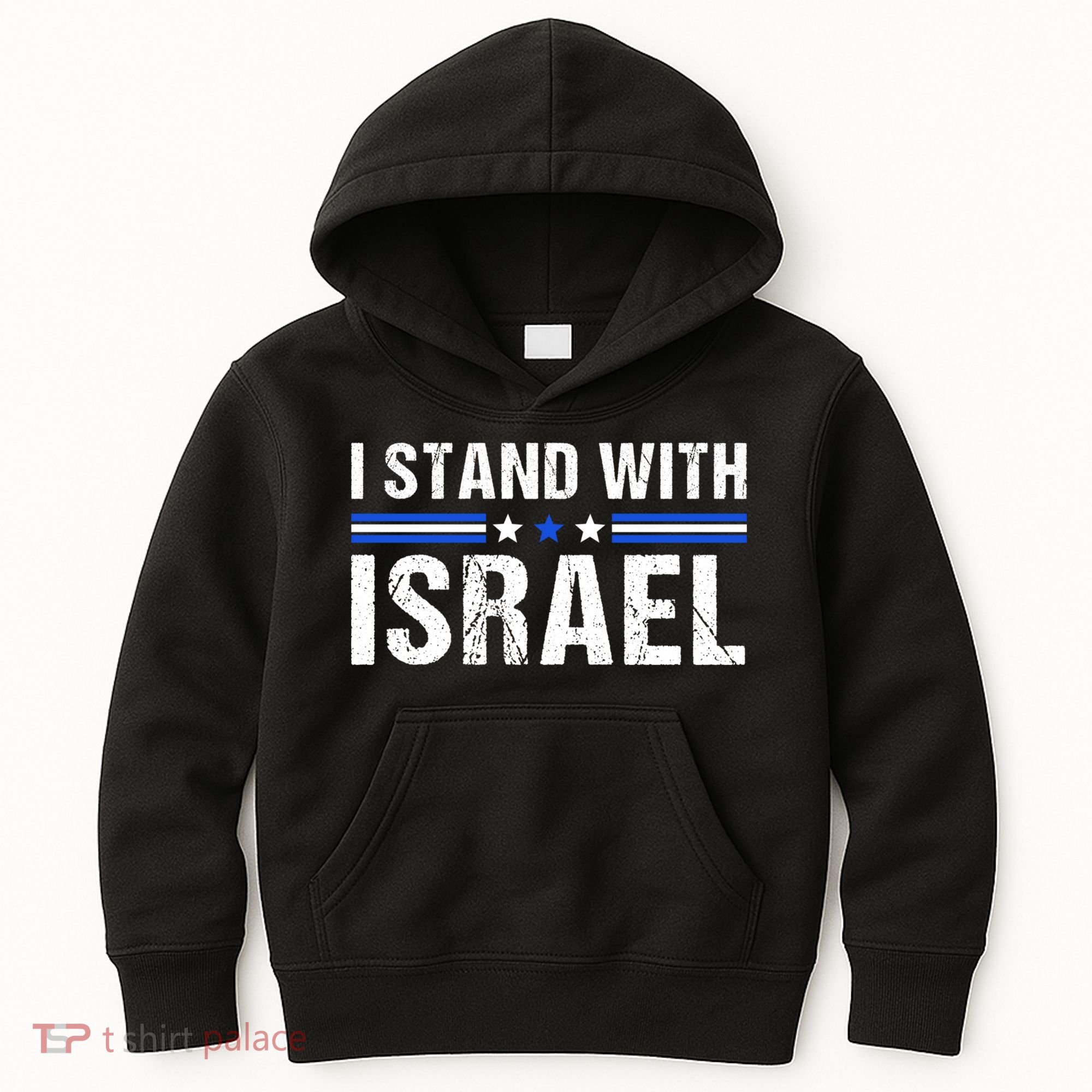 Support I Stand With Israel Kids Hoodie