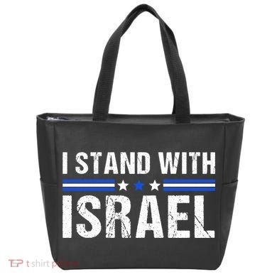 Support I Stand With Israel Tote Bag