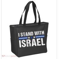 Support I Stand With Israel Tote Bag thumb 2