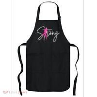 She Is Strong Breast Cancer Awareness Ribbon Apron thumb 0