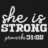 She Is Strong Proverbs Bible God Jesus Christian Gift Doggie Tank thumb 4