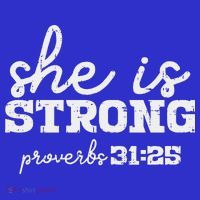 She Is Strong Proverbs Bible God Jesus Christian Gift Baby Bodysuit thumb 2