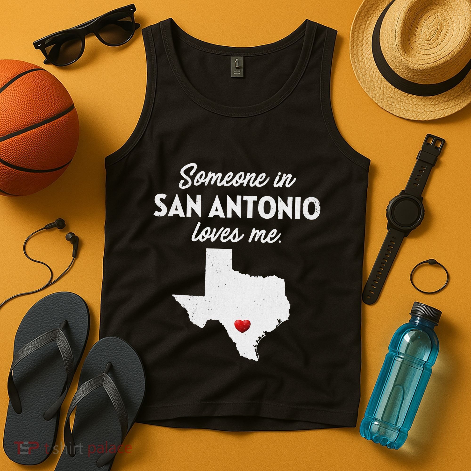 Someone In San Antonio Loves Me San Antonio Tx Tank Top