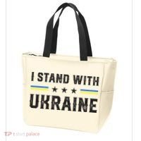 Support I Stand With Ukraine American Ukrainian Flag Funny Gift Tote Bag thumb 3