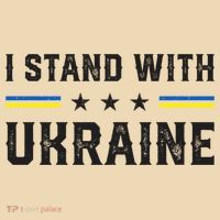 Support I Stand With Ukraine American Ukrainian Flag Funny Gift Tote Bag thumb 4