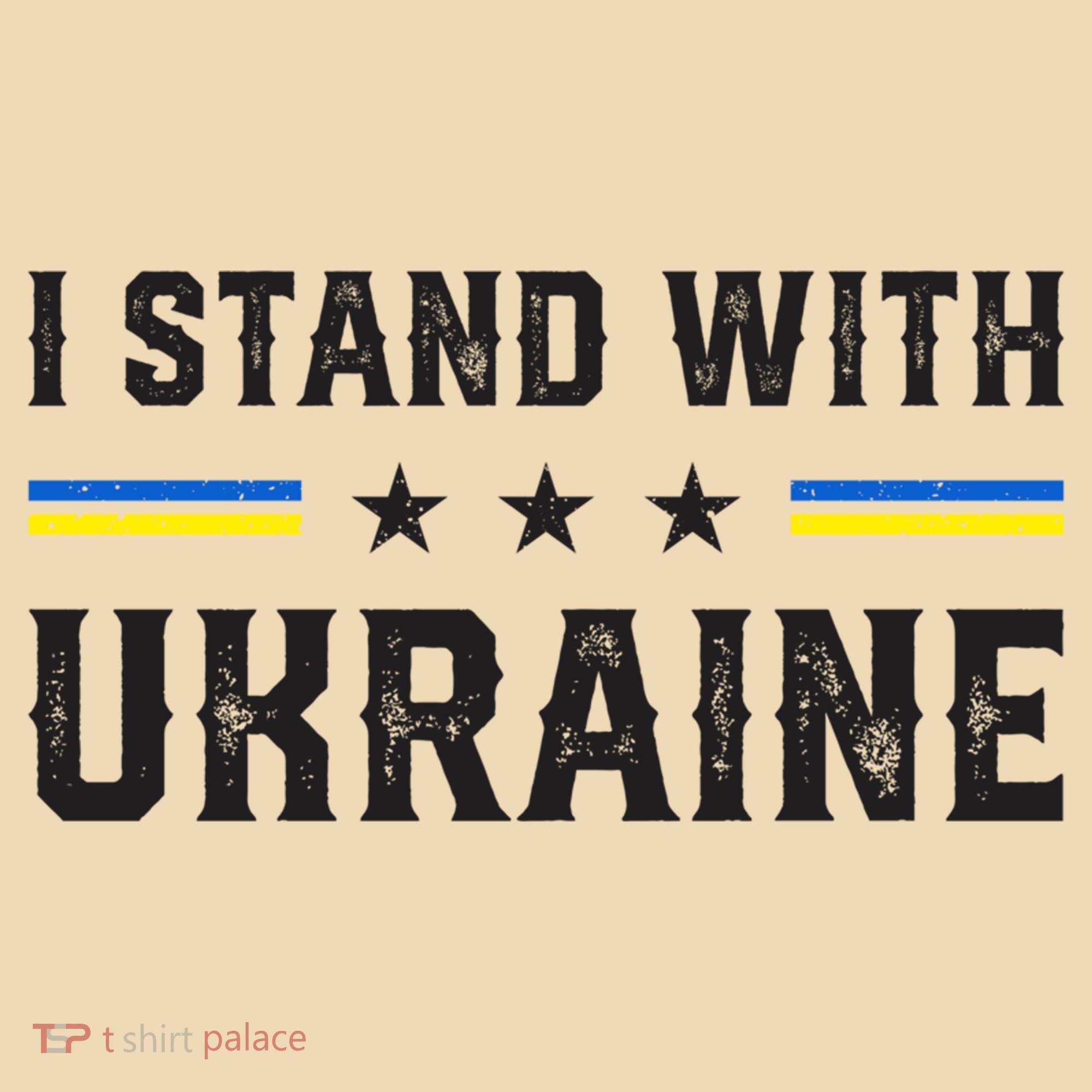 Support I Stand With Ukraine American Ukrainian Flag Funny Gift Tote Bag