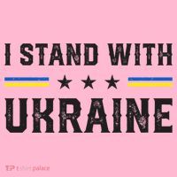 Support I Stand With Ukraine American Ukrainian Flag Funny Gift Coaster thumb 2