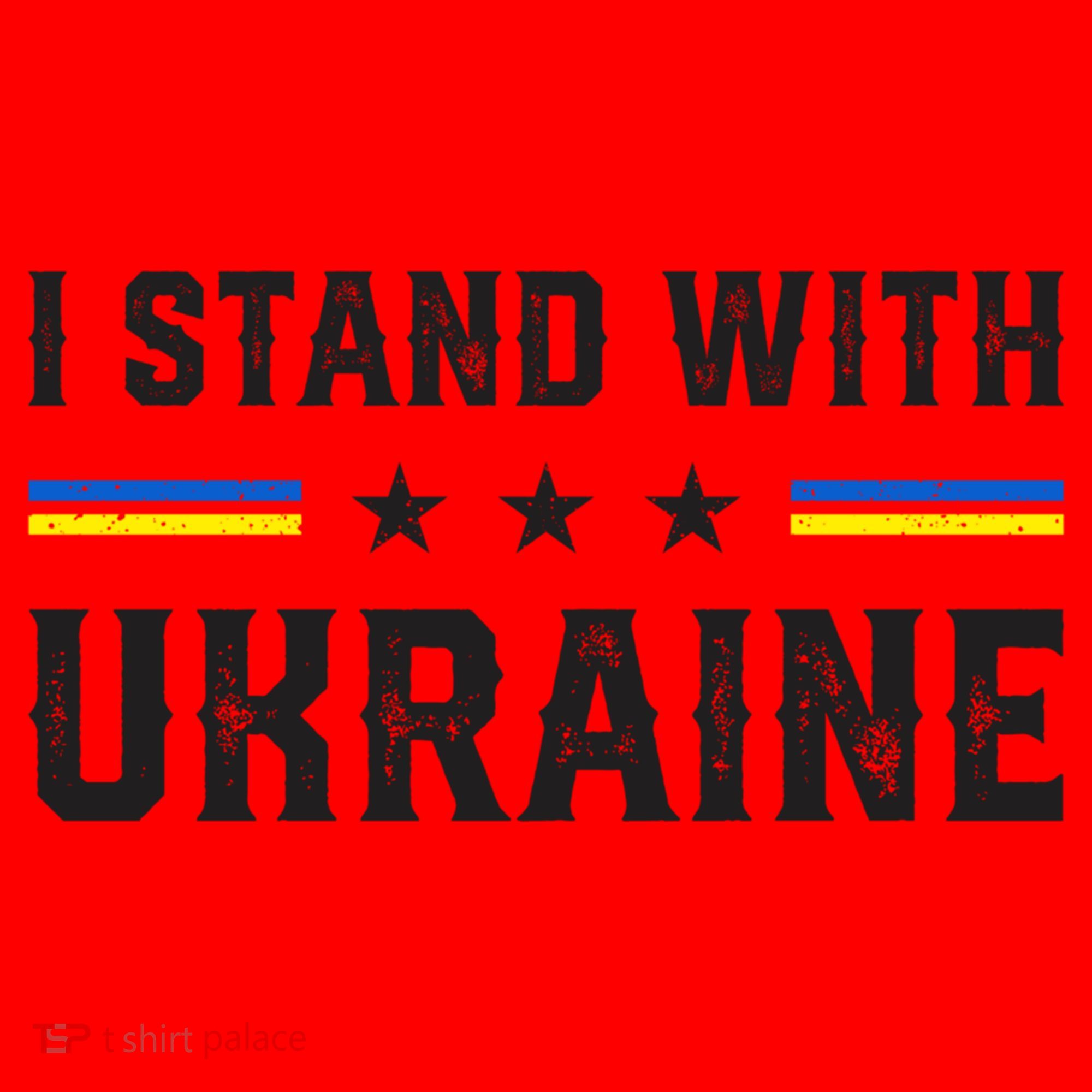 Support I Stand With Ukraine American Ukrainian Flag Funny Gift Santa Hat
