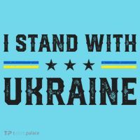Support I Stand With Ukraine American Ukrainian Flag Funny Gift T-Shirt thumb 6