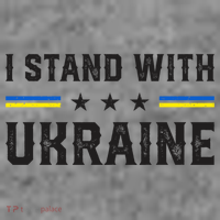 Support I Stand With Ukraine American Ukrainian Flag Funny Gift Toddler Hoodie thumb 2