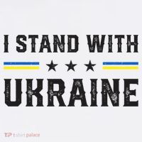 Support I Stand With Ukraine American Ukrainian Flag Funny Gift Women's Tank Top thumb 5